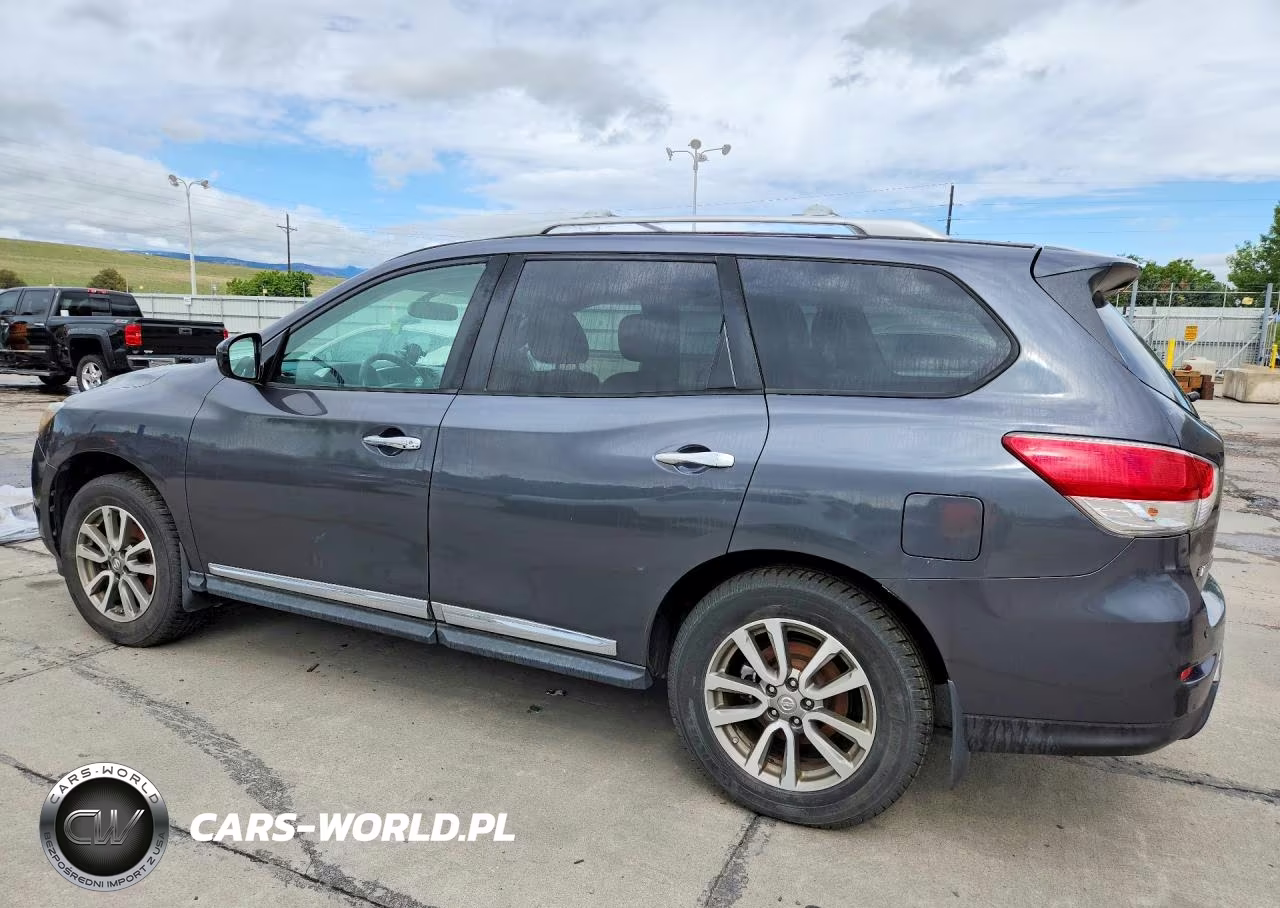 2014 Nissan Pathfinder Sl VIN:5N1AR2MM0EC702761 - 2