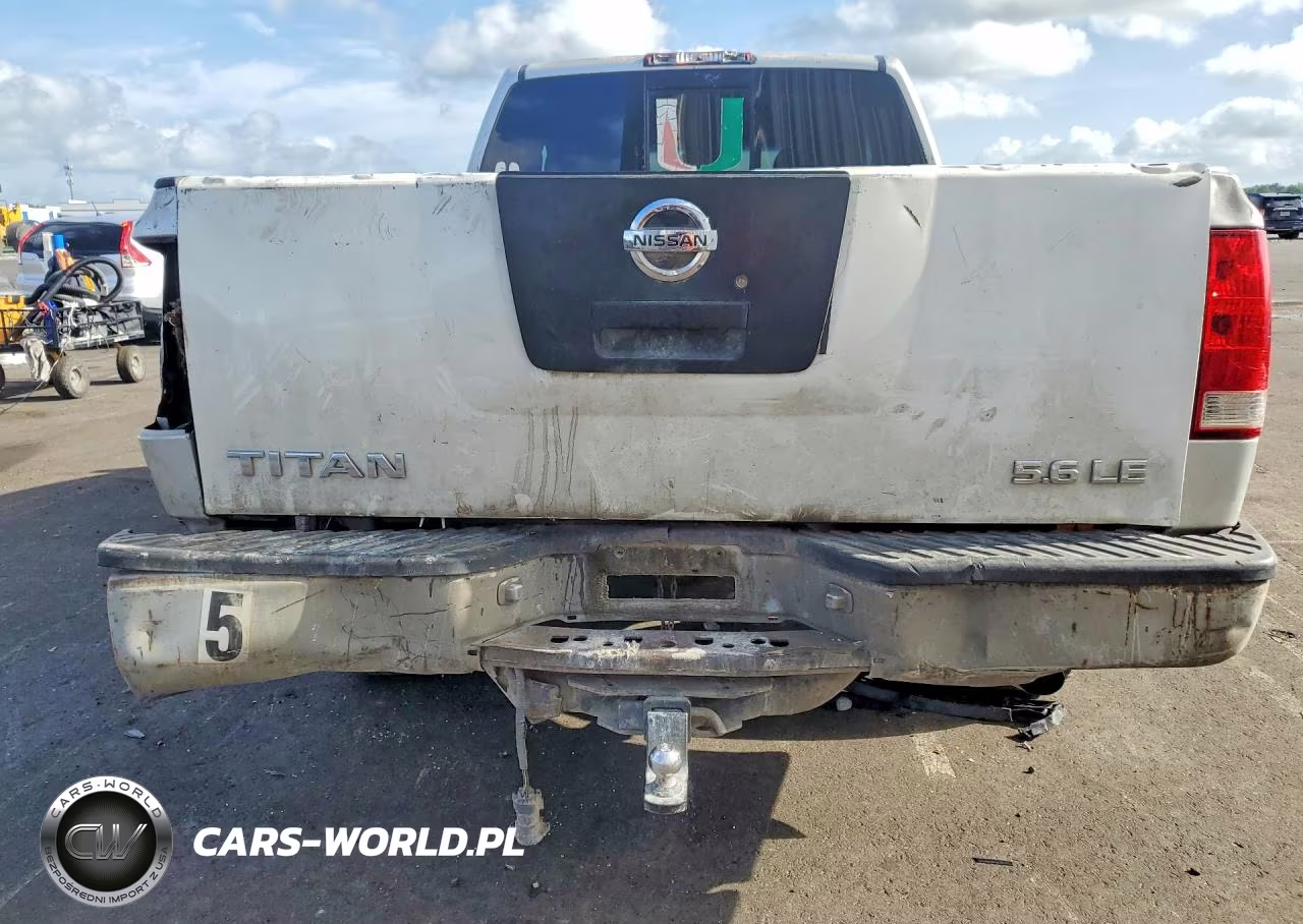 2006 Nissan Titan Xe Ffv VIN:1N6BA06A26N519002 - 6