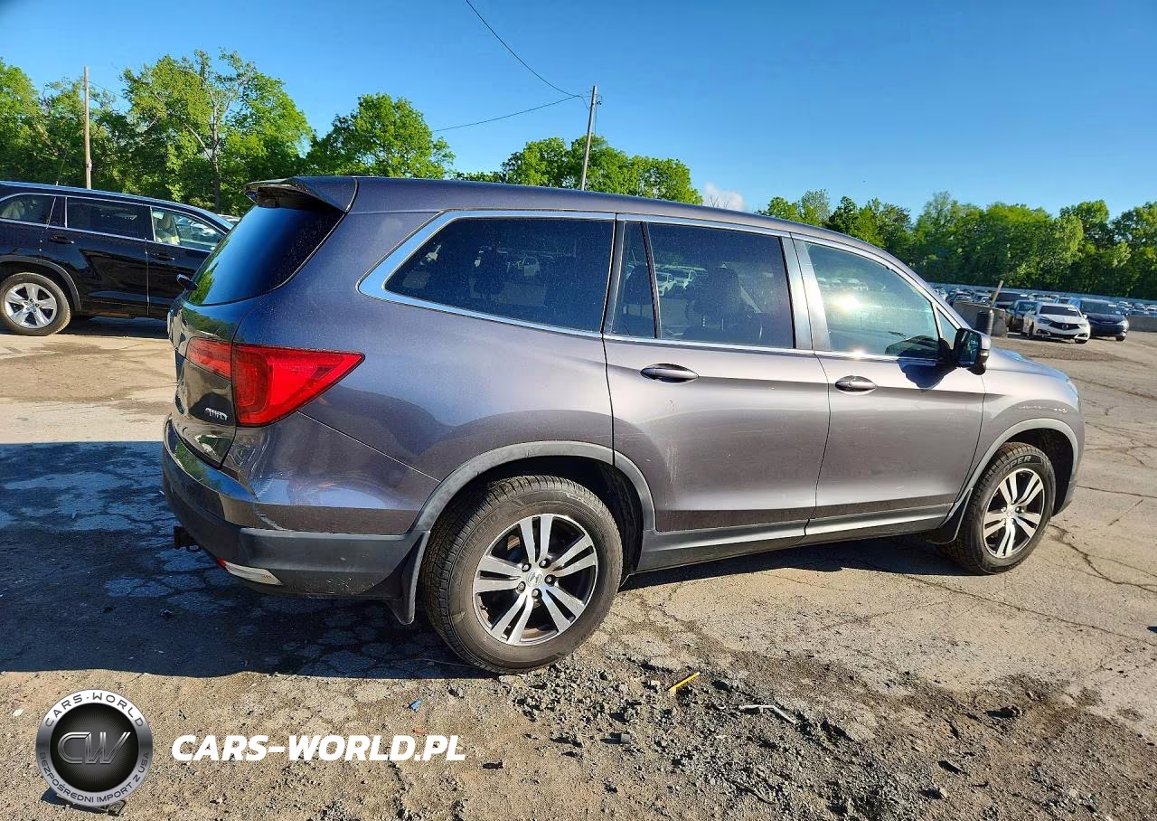 2017 Honda Pilot Exl VIN:5FNYF6H57HB038116 - 3