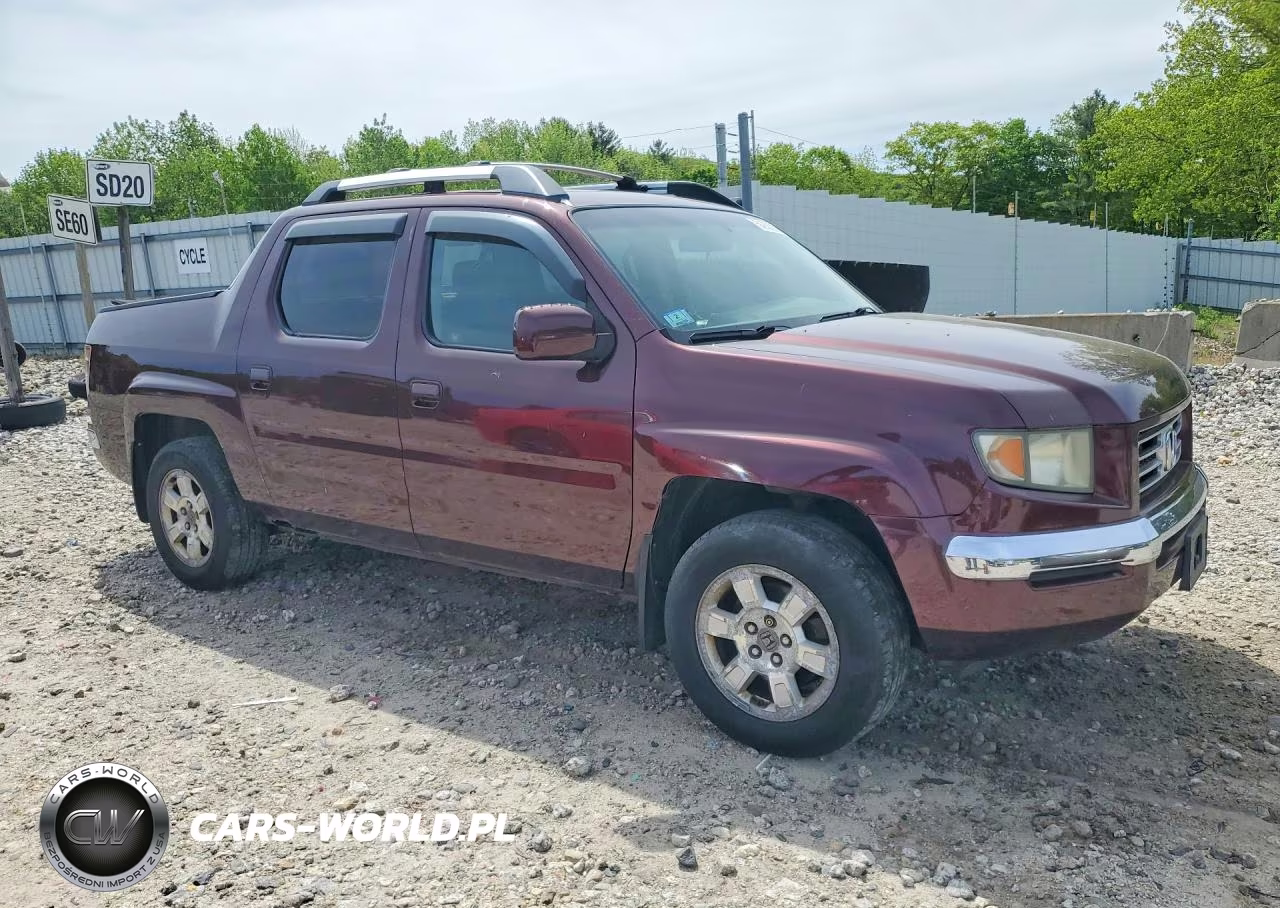 2008 Honda Ridgeline Rts VIN:2HJYK16438H536182 - 4