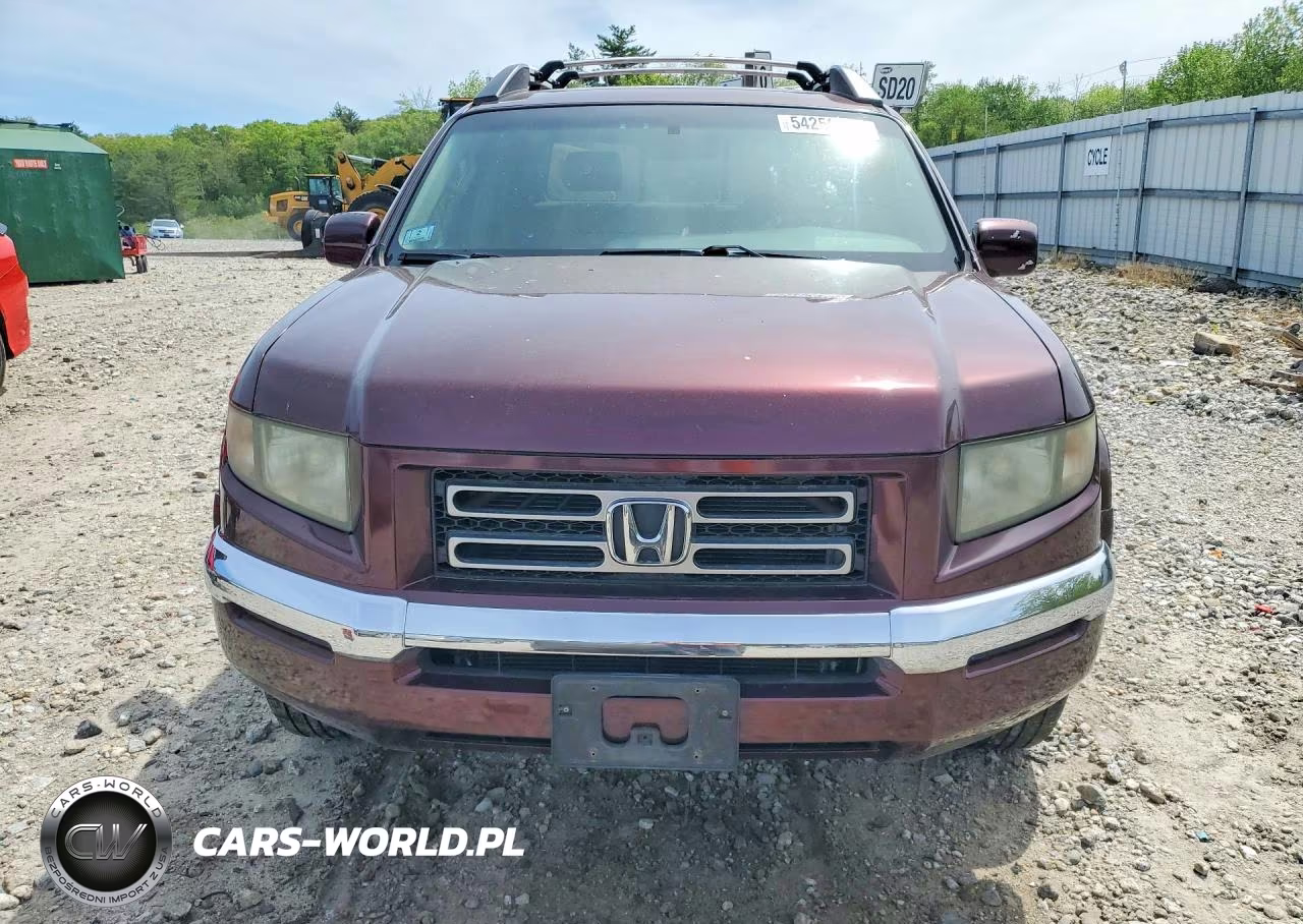 2008 Honda Ridgeline Rts VIN:2HJYK16438H536182 - 5