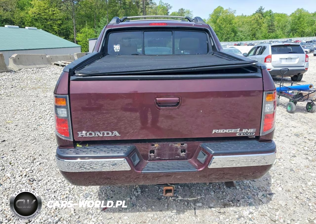 2008 Honda Ridgeline Rts VIN:2HJYK16438H536182 - 6