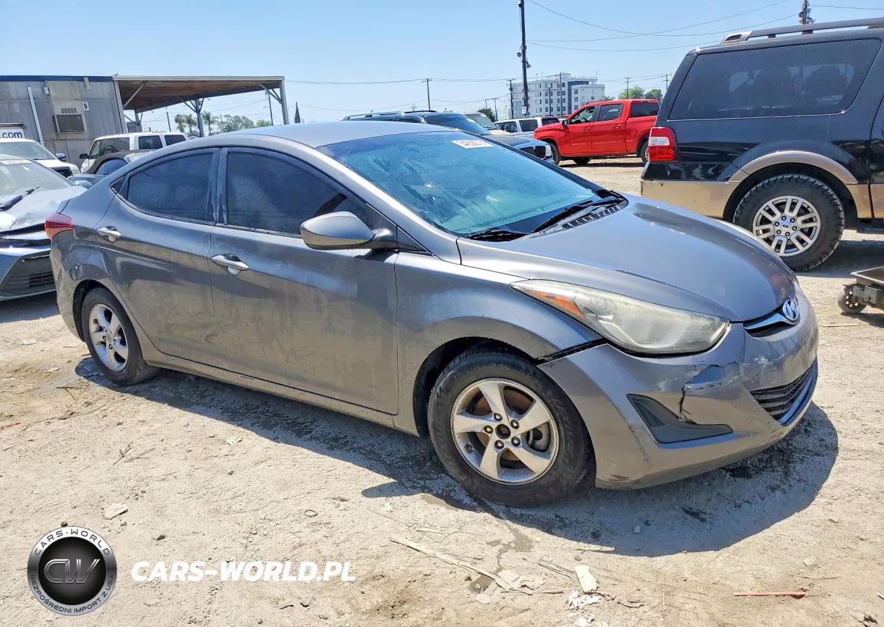 2014 Hyundai Elantra Se VIN:5NPDH4AE4EH510440 - 4