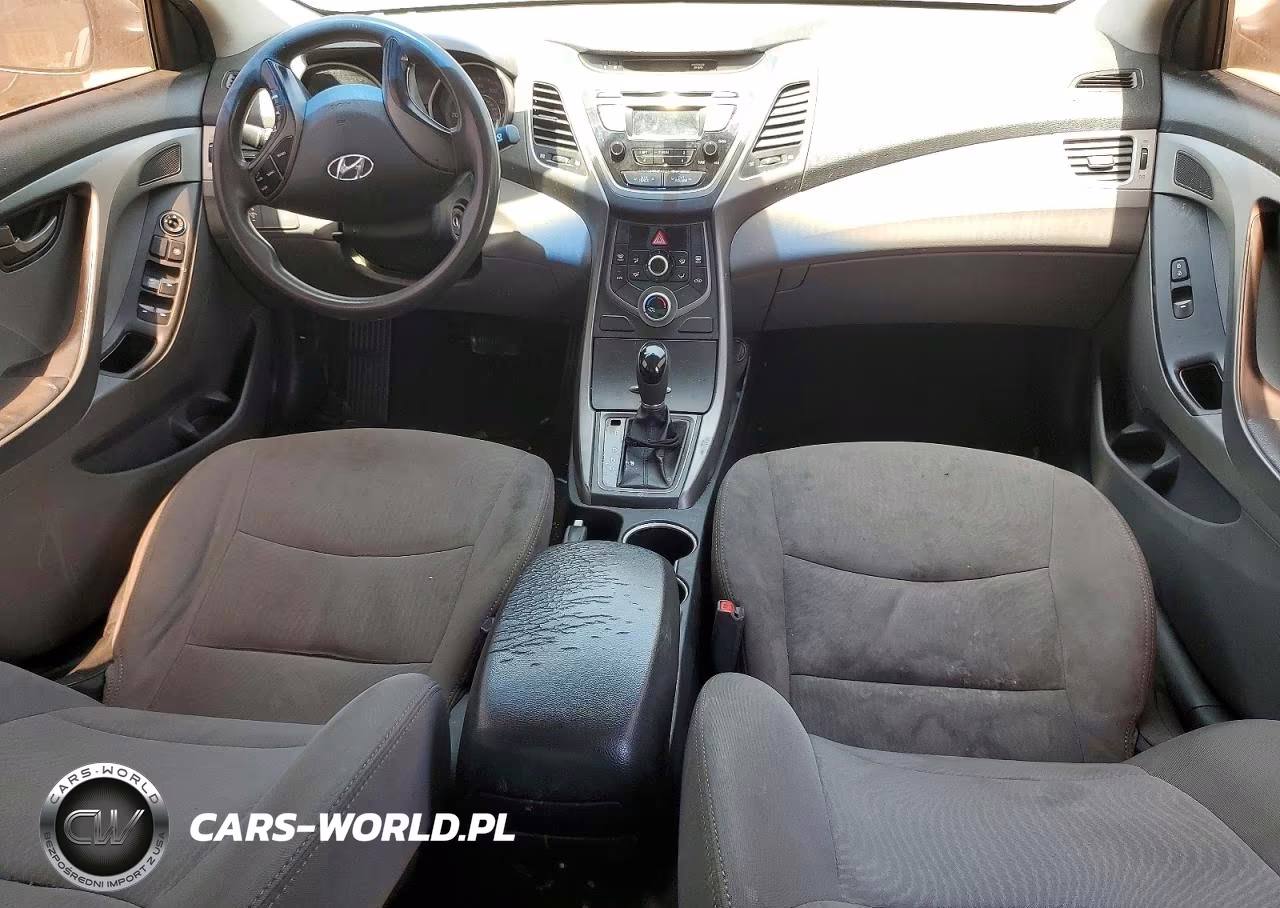 2014 Hyundai Elantra Se VIN:5NPDH4AE4EH510440 - 8