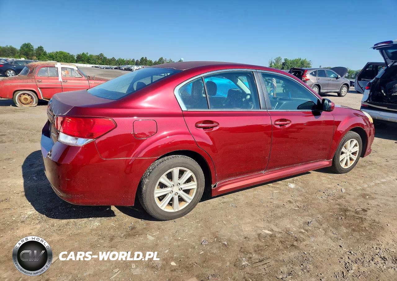 2010 Subaru Legacy 2.5I Premium VIN:4S3BMCC61A3222299 - 3
