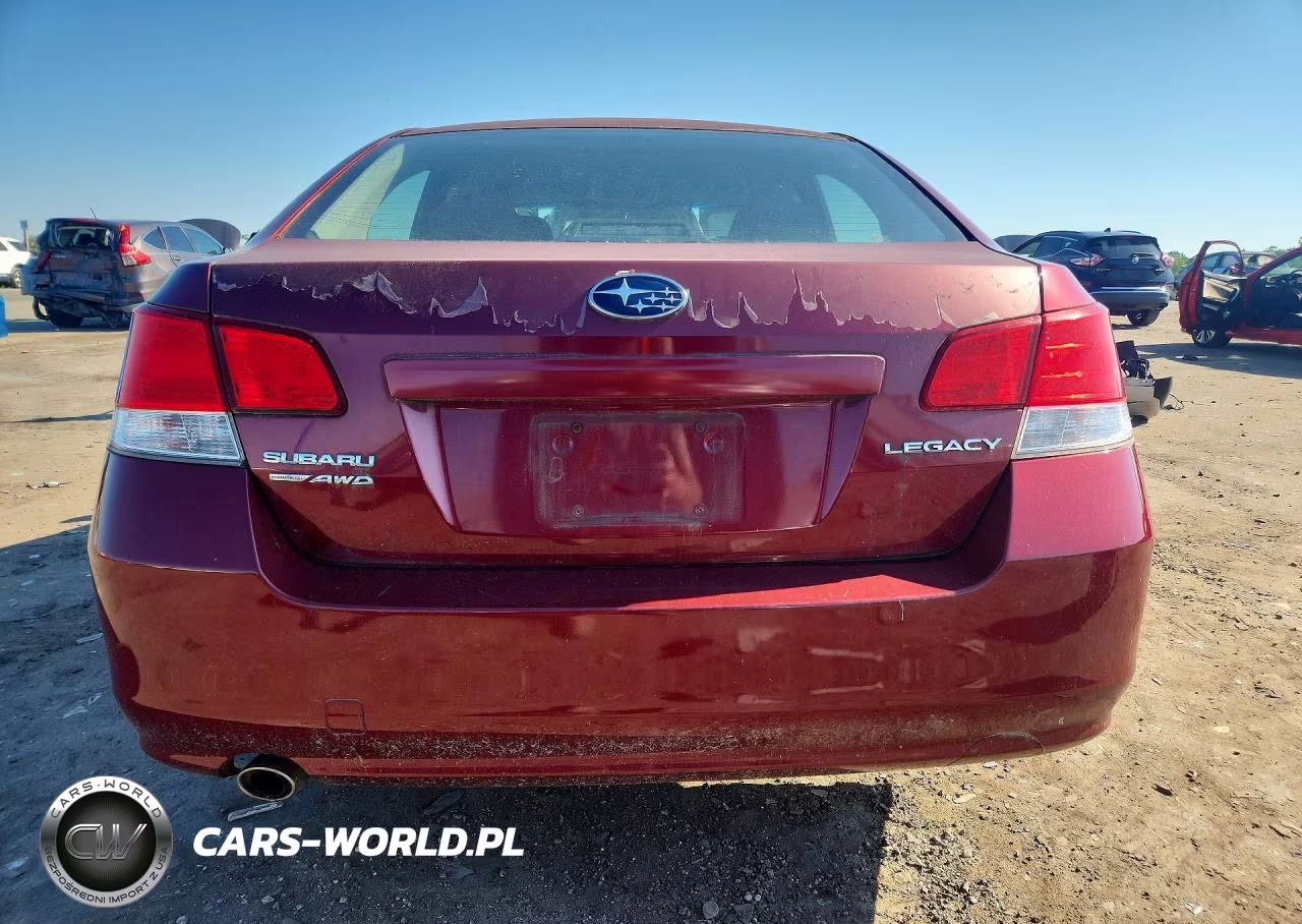 2010 Subaru Legacy 2.5I Premium VIN:4S3BMCC61A3222299 - 6