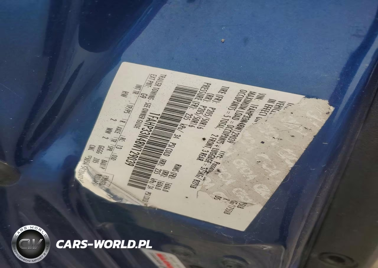 2008 Ford Focus Se VIN:1FAHP33NX8W187026 - 12