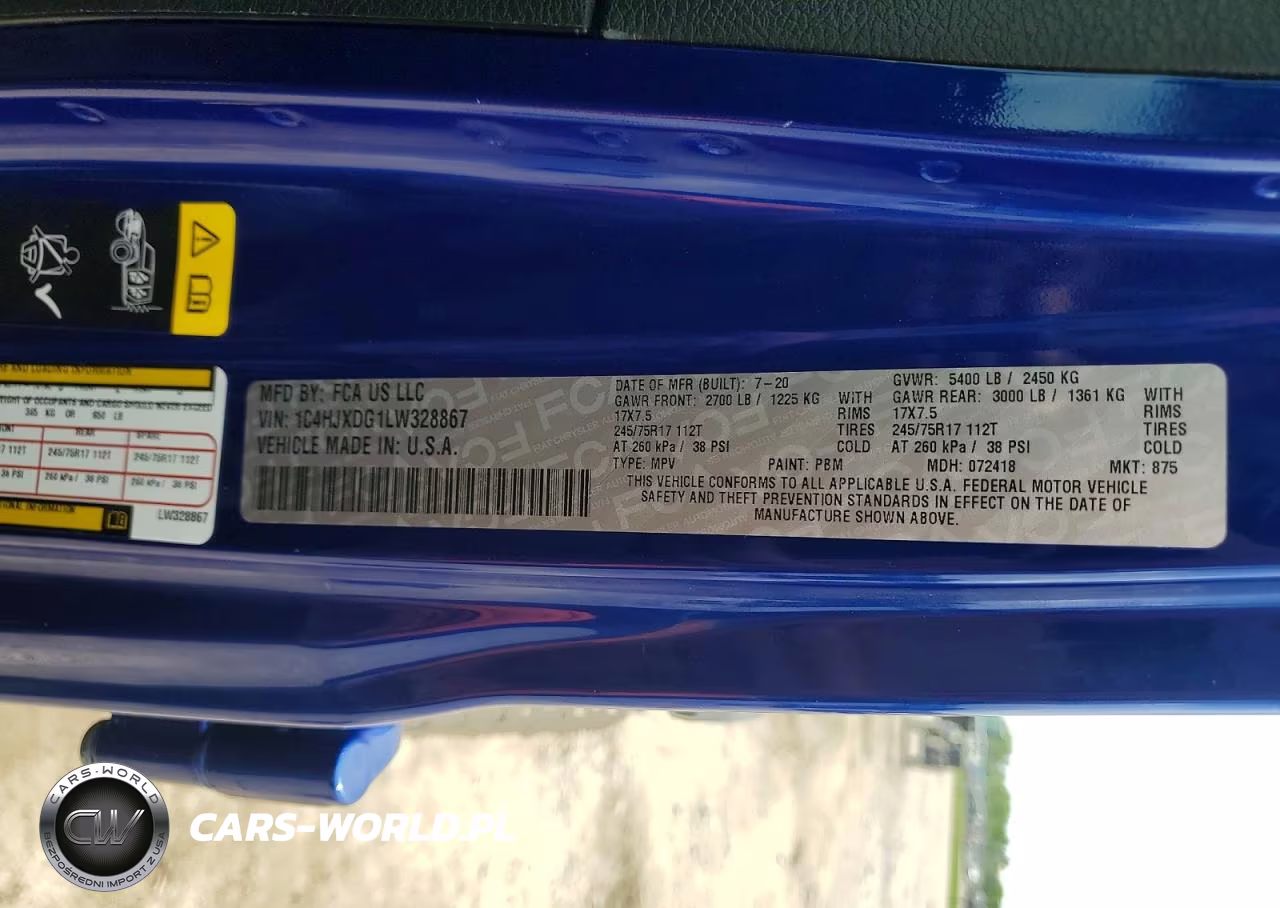 2020 Jeep Wrangler Unlimited Sport VIN:1C4HJXDG1LW328867 - 13