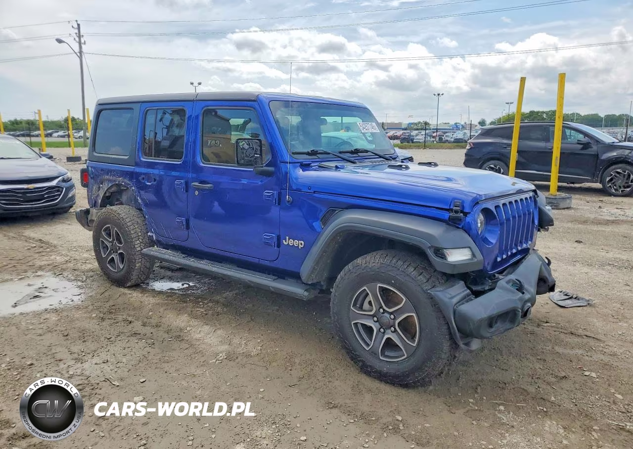 2020 Jeep Wrangler Unlimited Sport VIN:1C4HJXDG1LW328867 - 4