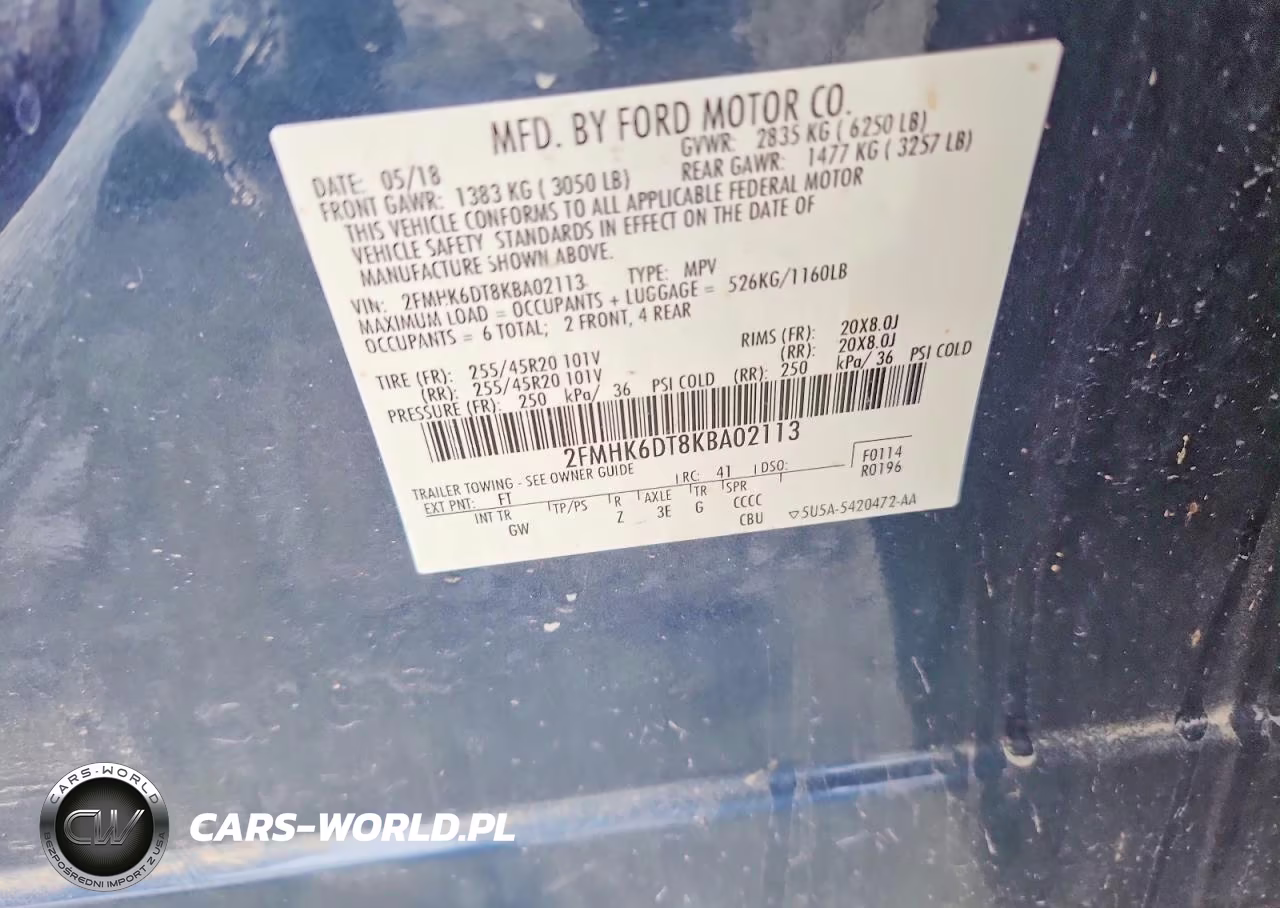 2019 Ford Flex Limited VIN:2FMHK6DT8KBA02113 - 13