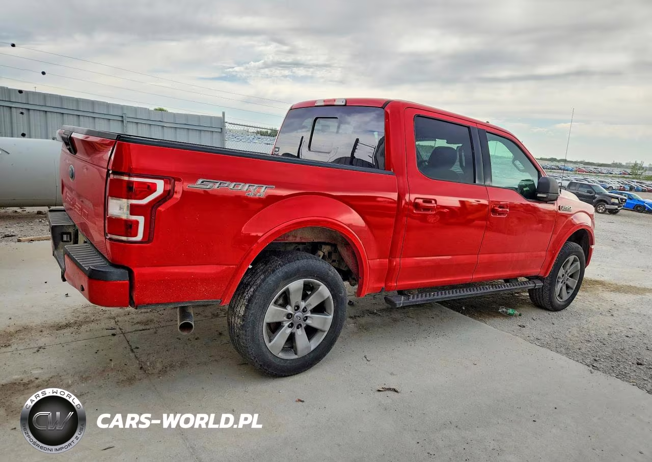 2019 Ford F150 Supercrew VIN:1FTEW1E57KKC32634 - 3
