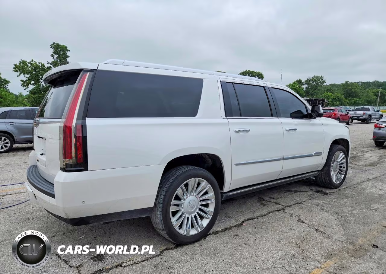 2017 Cadillac Escalade Esv Platinum VIN:1GYS4KKJXHR141108 - 3