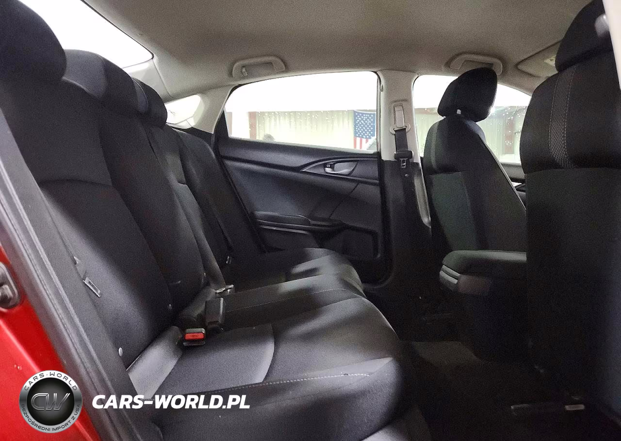 2019 Honda Civic Lx VIN:19XFC2F61KE013570 - 10