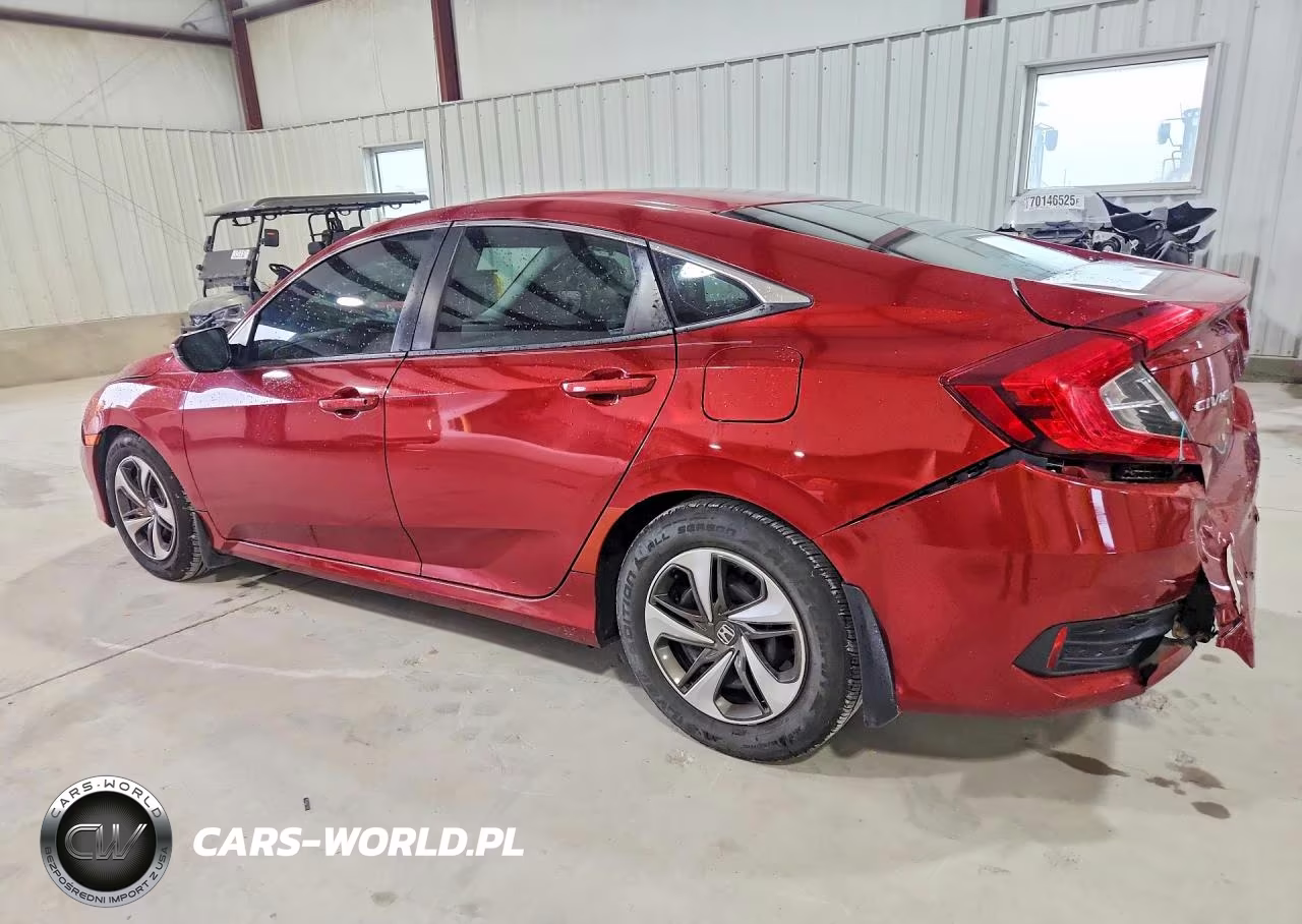 2019 Honda Civic Lx VIN:19XFC2F61KE013570 - 2