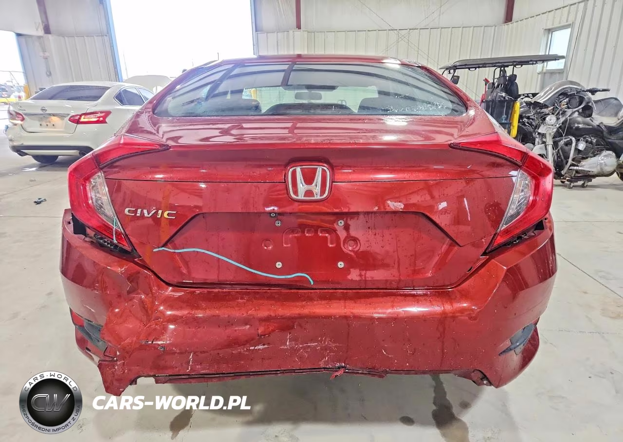 2019 Honda Civic Lx VIN:19XFC2F61KE013570 - 6