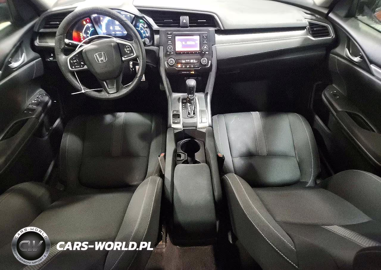 2019 Honda Civic Lx VIN:19XFC2F61KE013570 - 8
