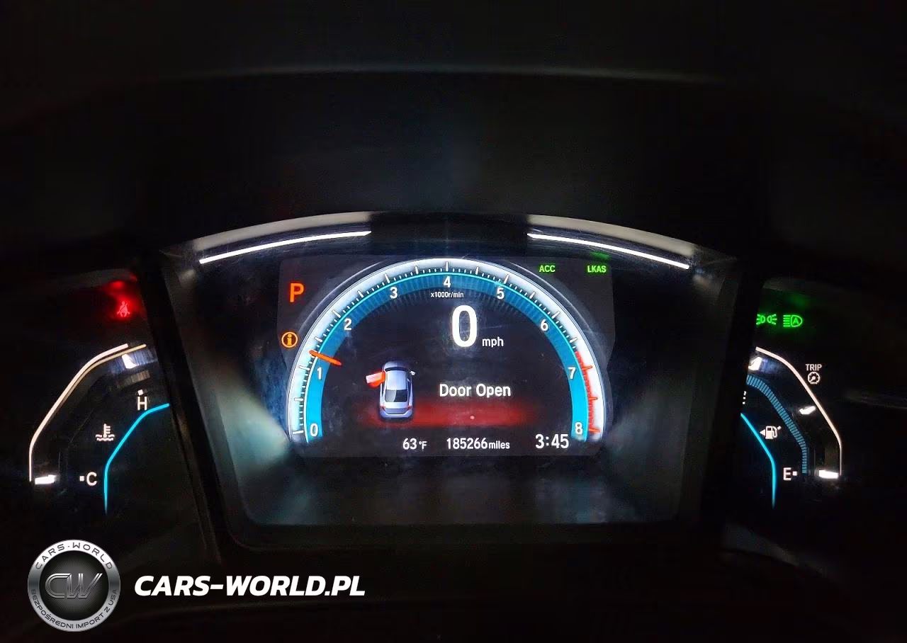 2019 Honda Civic Lx VIN:19XFC2F61KE013570 - 9