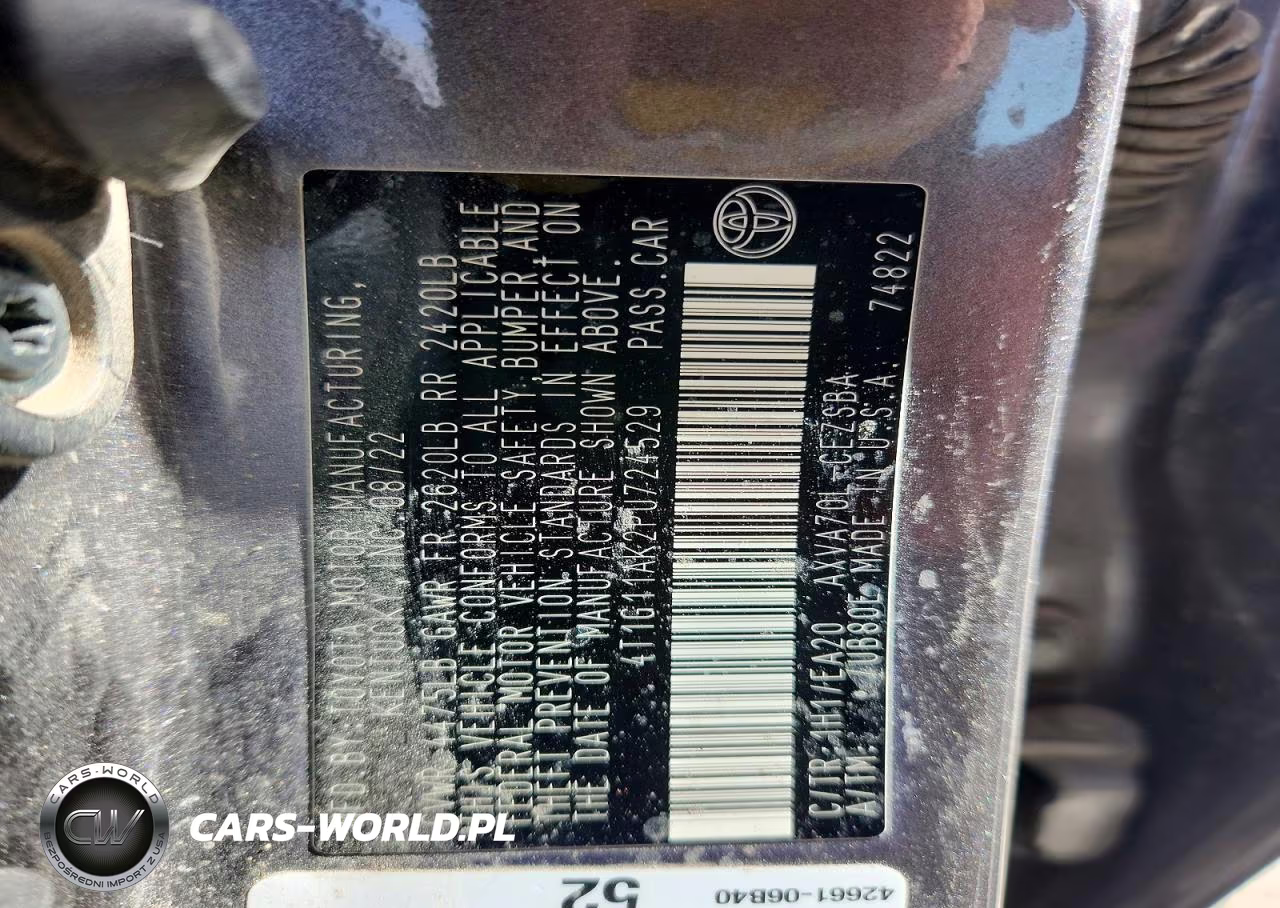 2023 Toyota Camry Se VIN:4T1G11AK2PU724529 - 12