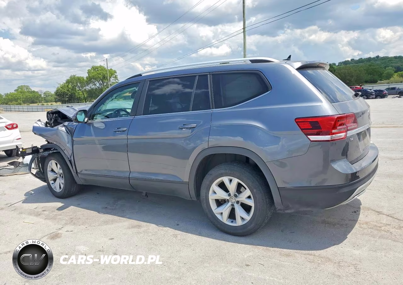 2018 Volkswagen Atlas Se VIN:1V2CP2CA6JC595878 - 2