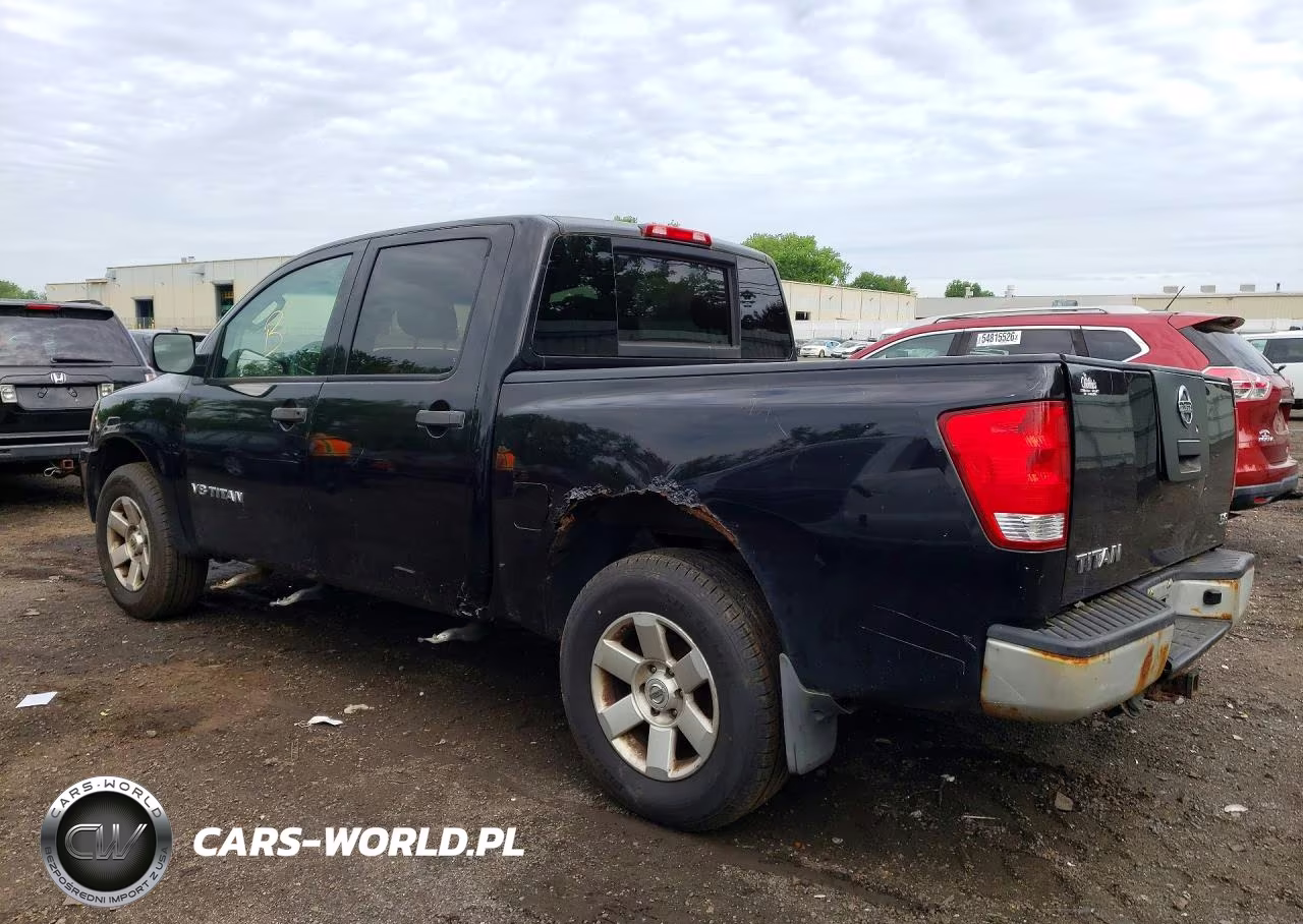 2009 Nissan Titan Xe VIN:1N6AA07C49N317391 - 2