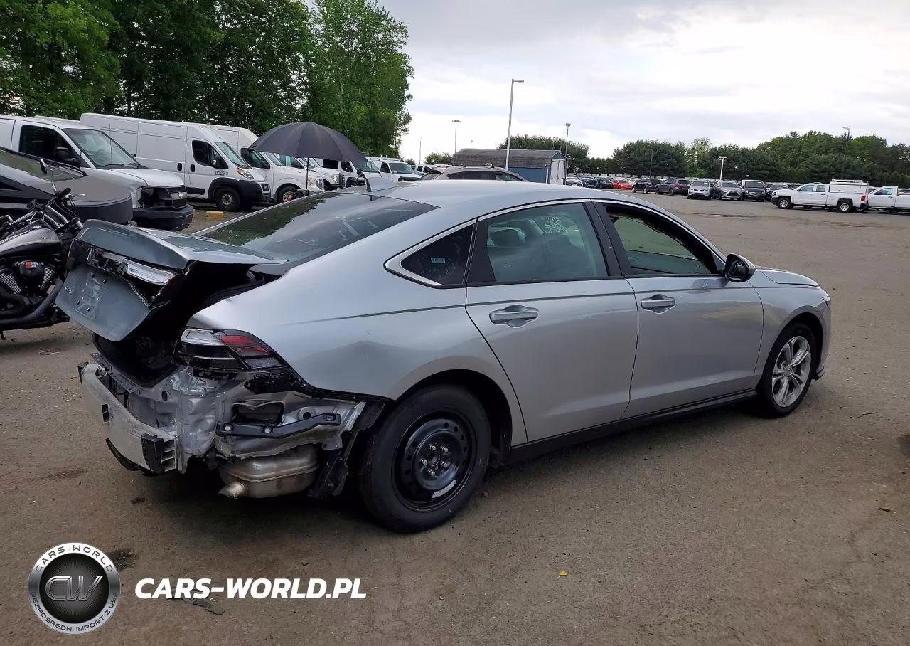 2026 Honda Accord Lx VIN:1HGCY1F28TA012224 - 3