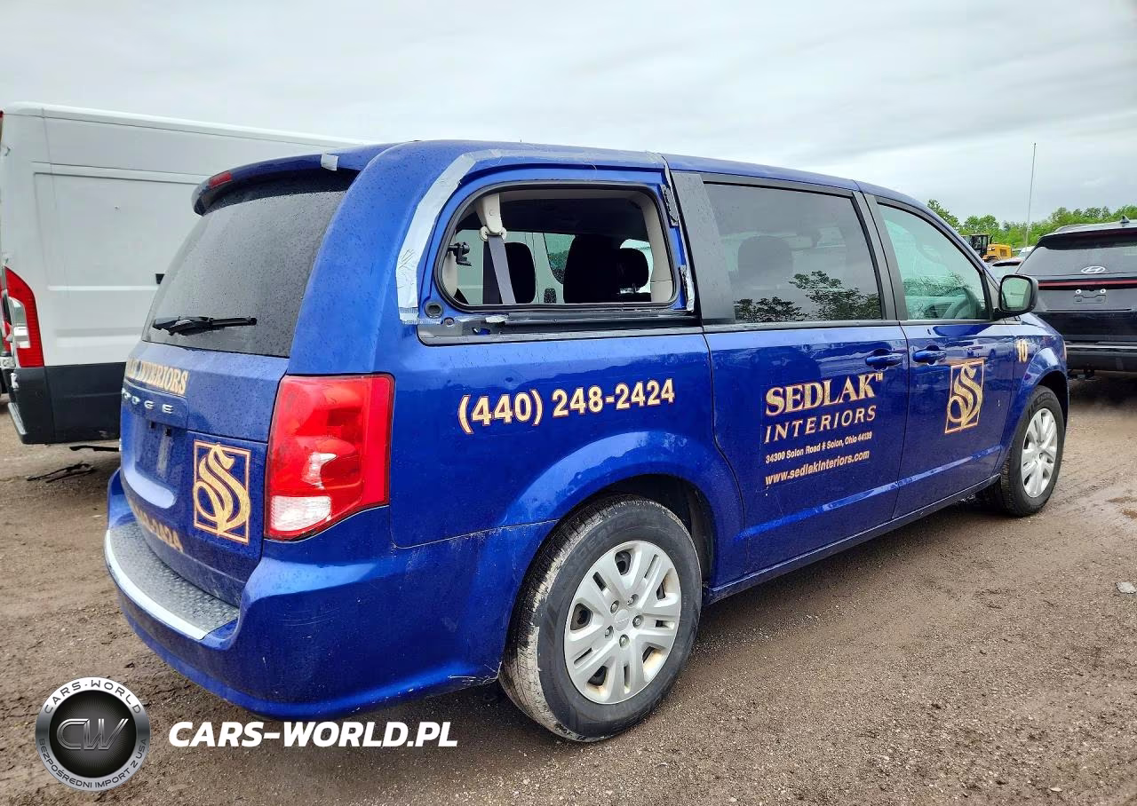 2018 Dodge Grand Caravan Se VIN:2C4RDGBG9JR255929 - 3