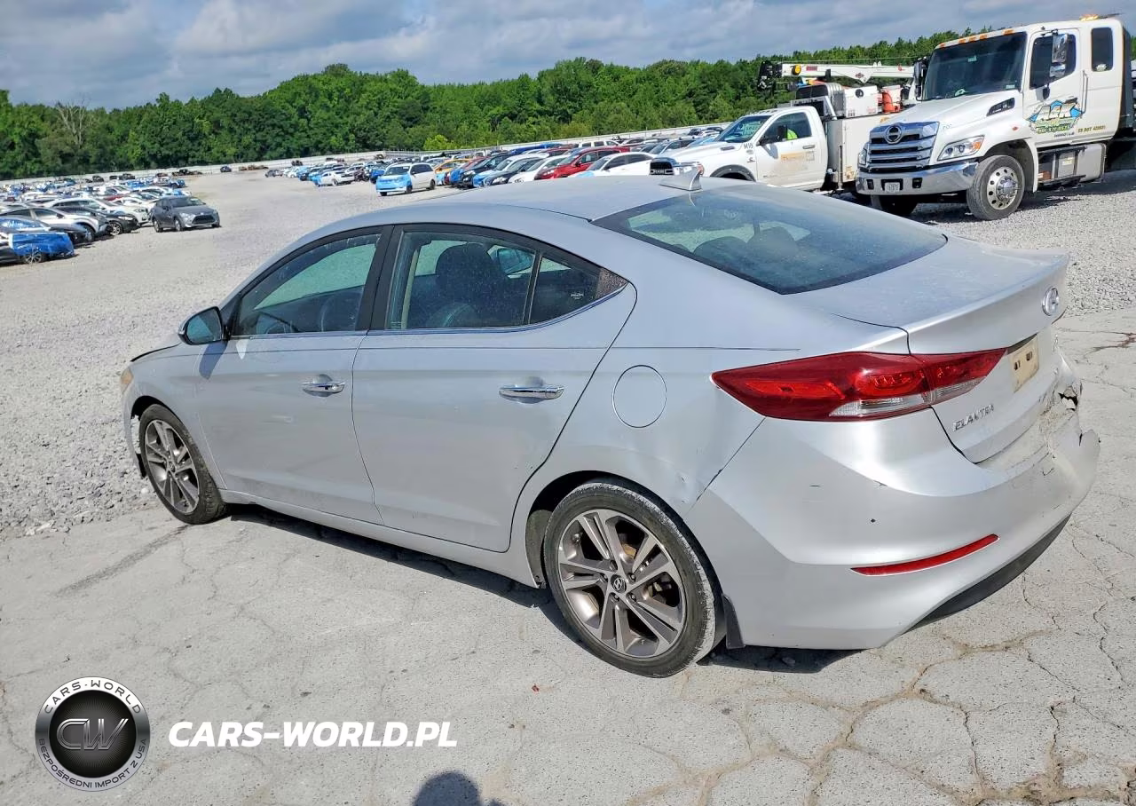 2017 Hyundai Elantra Limited VIN:5NPD84LF0HH034469 - 2