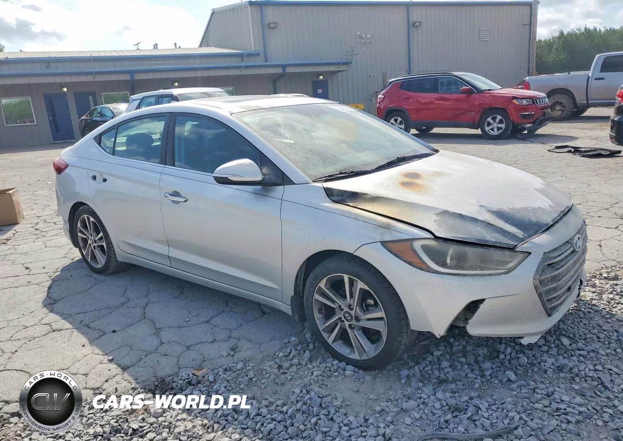 2017 Hyundai Elantra Limited VIN:5NPD84LF0HH034469 - 4