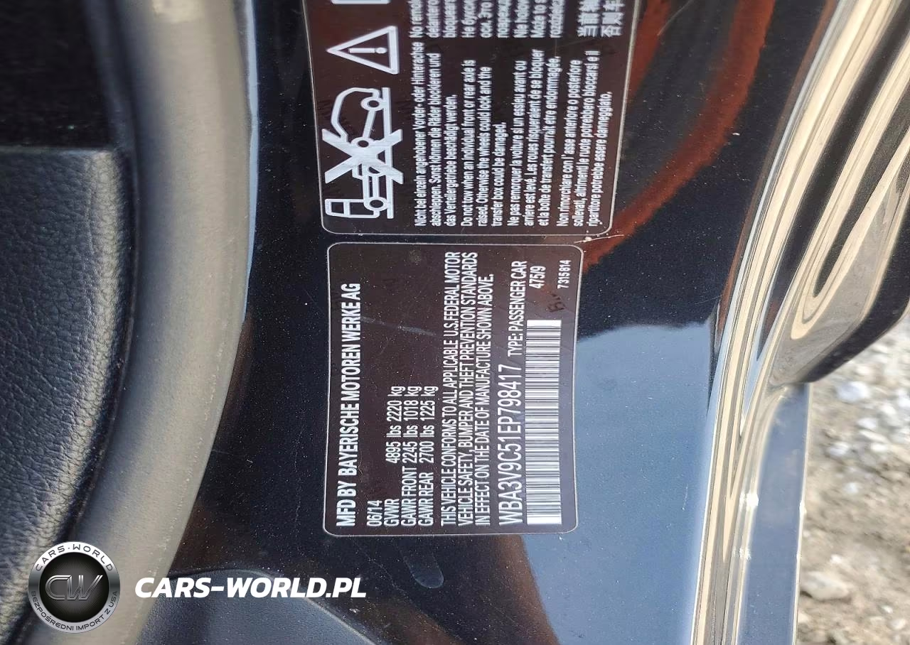 2014 BMW 428 Xi VIN:WBA3V9C51EP798417 - 12