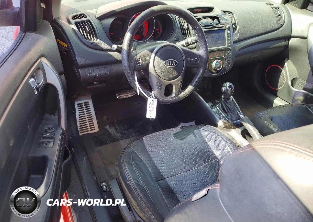 2011 Kia Forte Sx VIN:KNAFW6A30B5353894 - 8