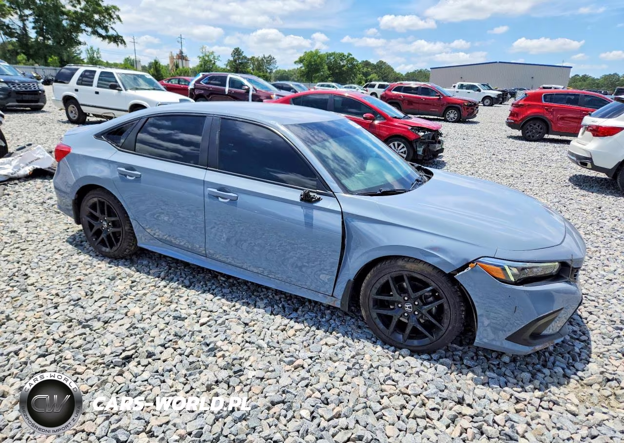 2022 Honda Civic Sport VIN:2HGFE2F52NH603756 - 4