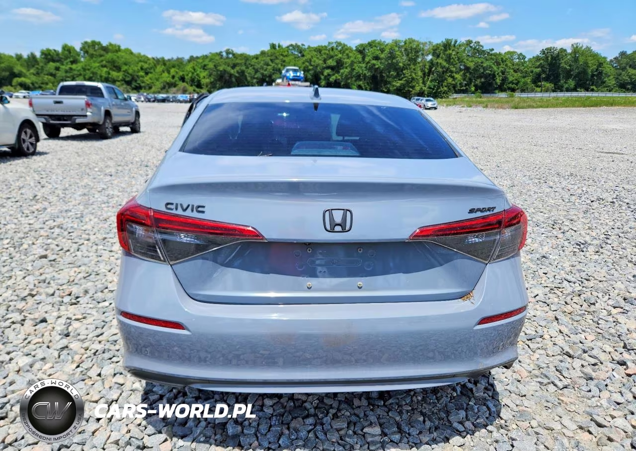 2022 Honda Civic Sport VIN:2HGFE2F52NH603756 - 6