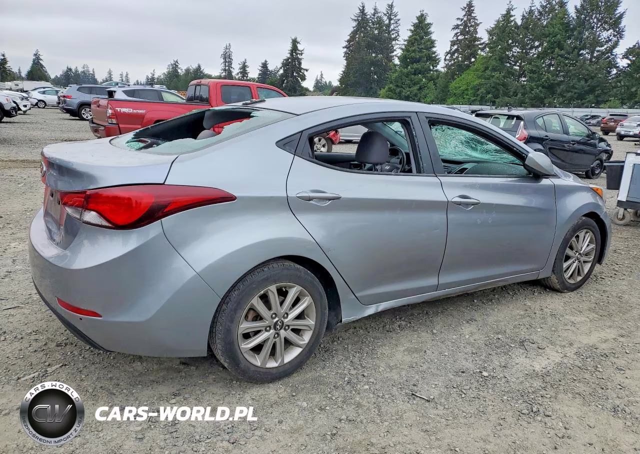 2016 Hyundai Elantra Se VIN:5NPDH4AE2GH658007 - 3