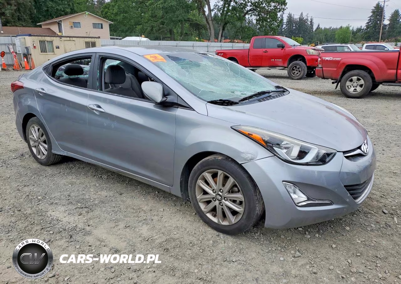 2016 Hyundai Elantra Se VIN:5NPDH4AE2GH658007 - 4