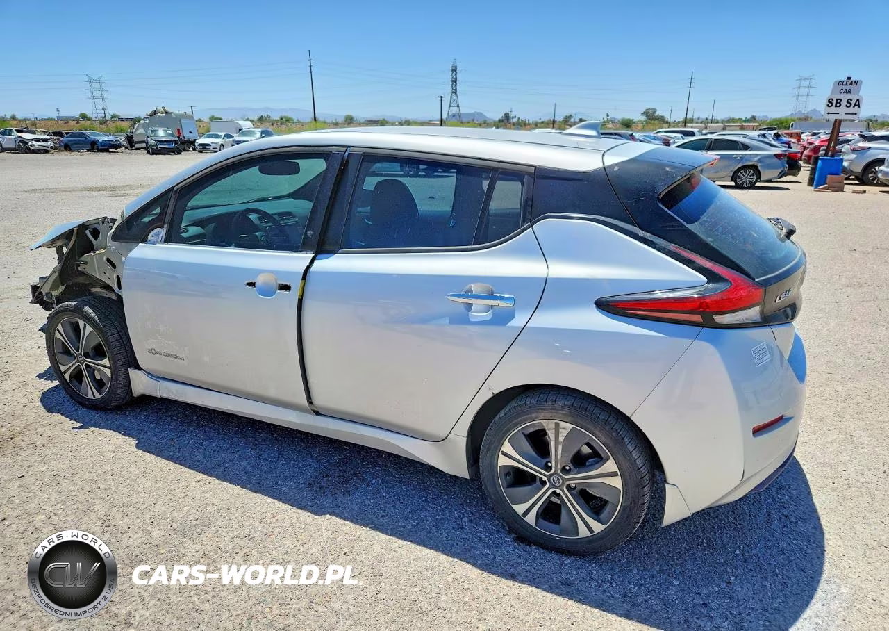 2019 Nissan Leaf Sv Plus VIN:1N4BZ1CP8KC318419 - 2