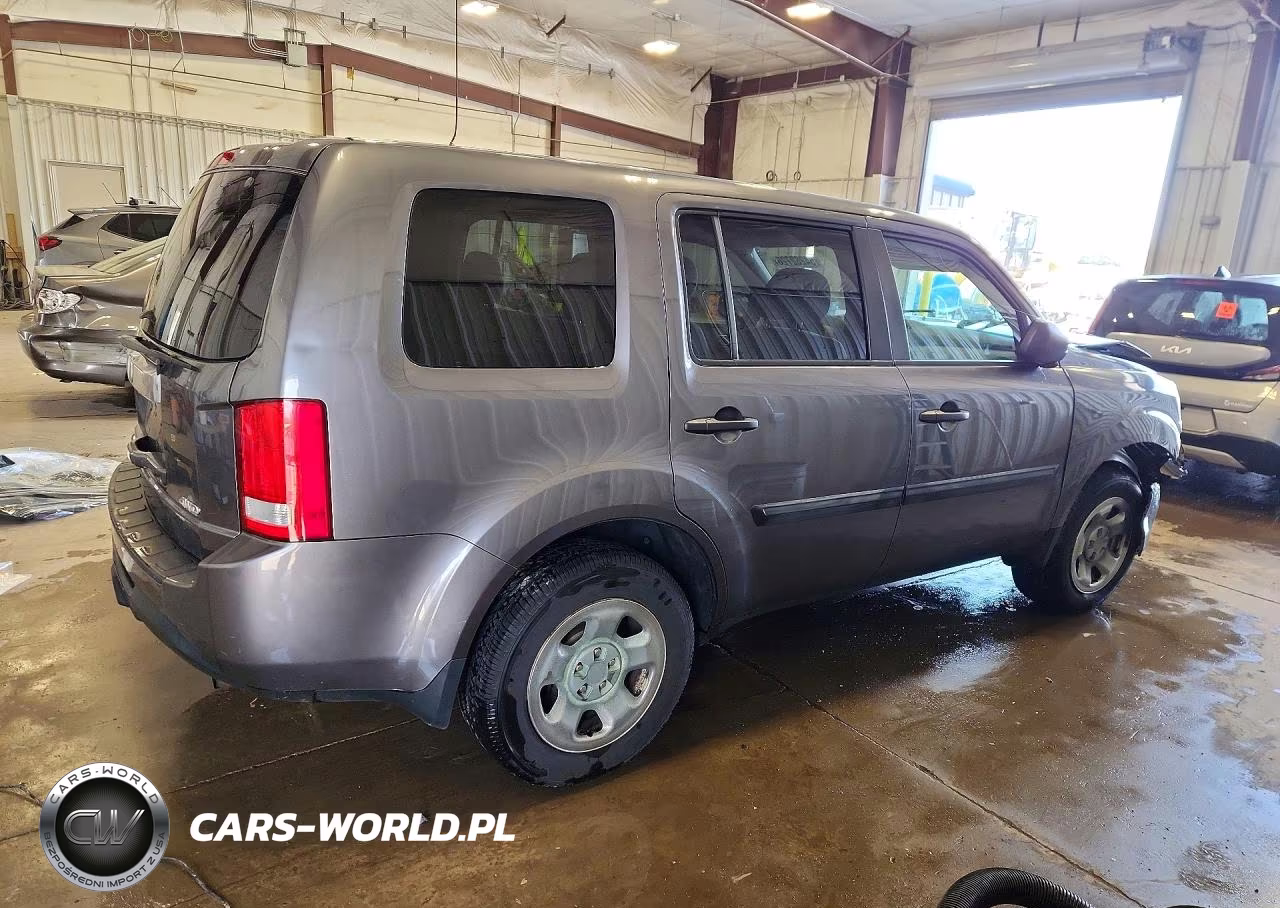 2015 Honda Pilot Lx VIN:5FNYF4H24FB016596 - 3