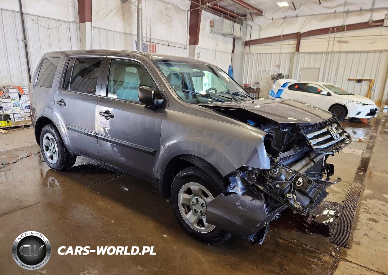 2015 Honda Pilot Lx VIN:5FNYF4H24FB016596 - 4
