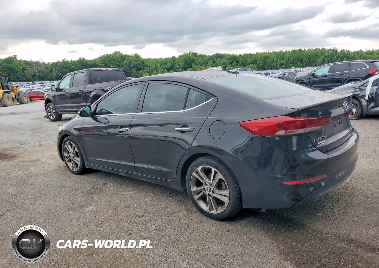 2017 Hyundai Elantra Limited VIN:5NPD84LF4HH024401 - 2