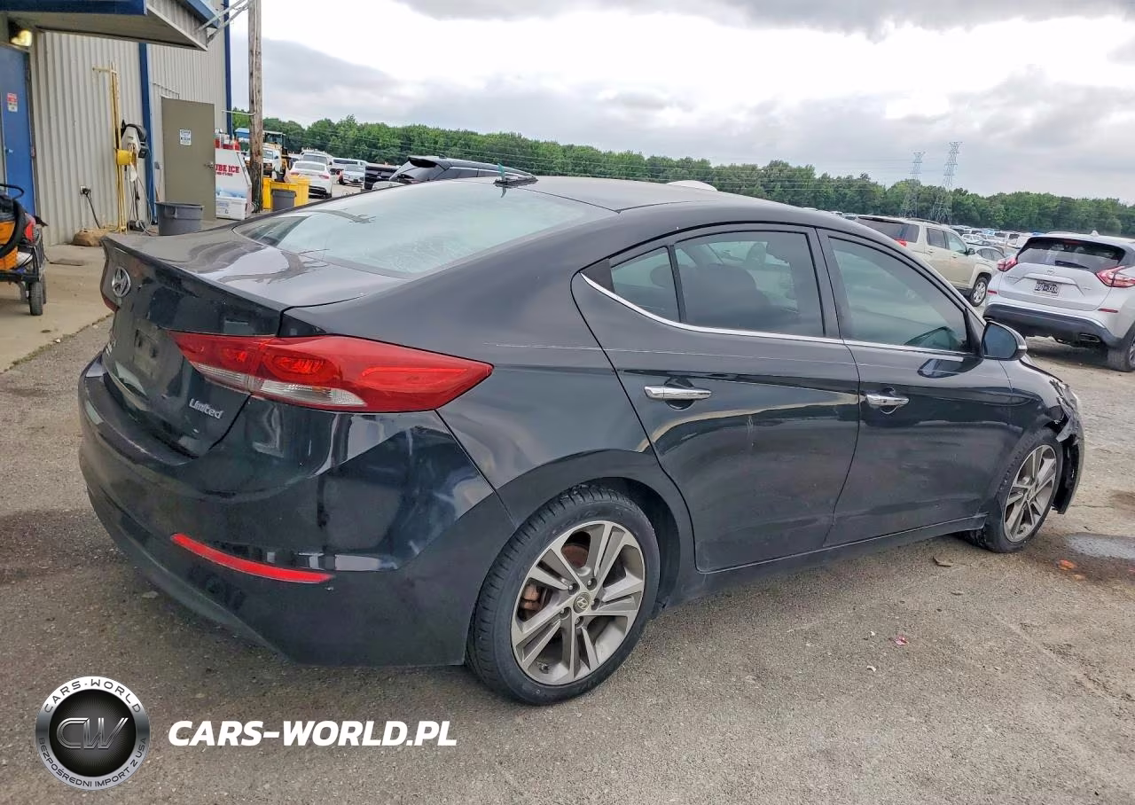 2017 Hyundai Elantra Limited VIN:5NPD84LF4HH024401 - 3