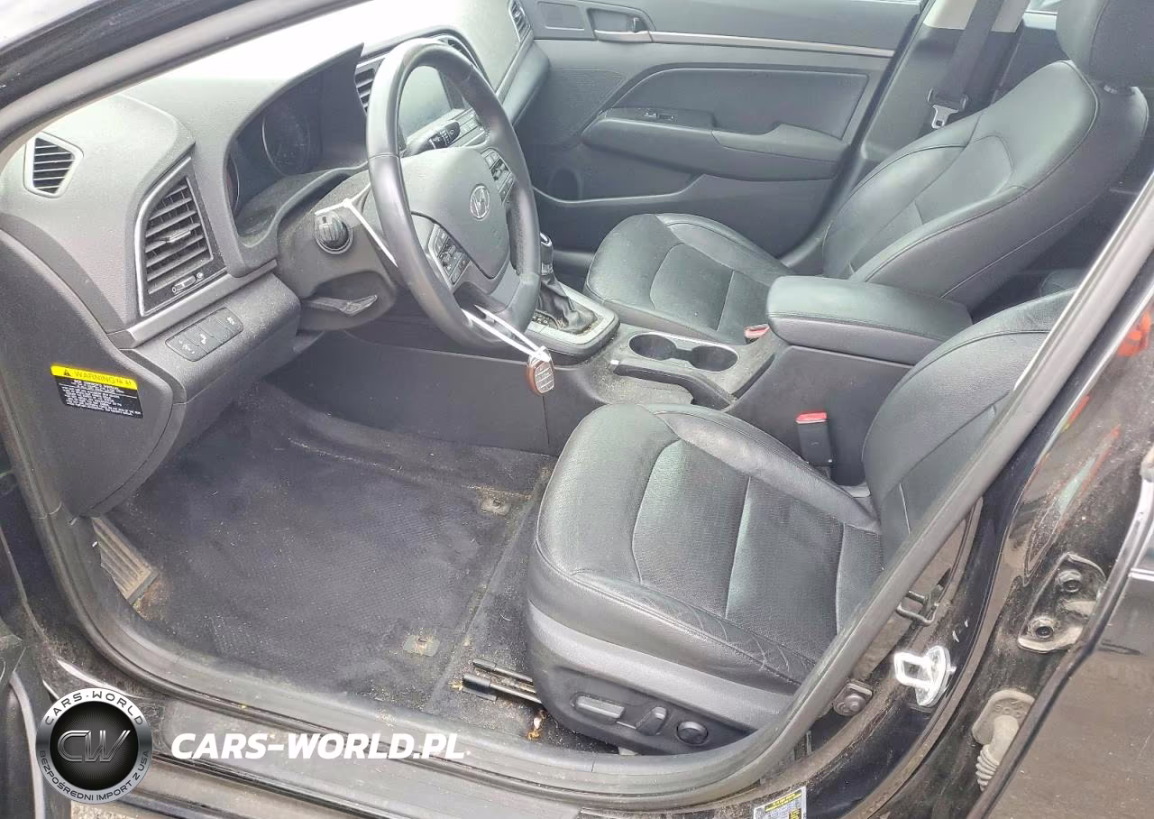 2017 Hyundai Elantra Limited VIN:5NPD84LF4HH024401 - 7