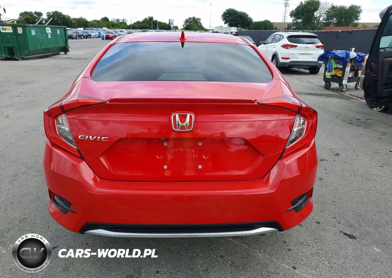 2019 Honda Civic Ex VIN:JHMFC1F39KX001844 - 6
