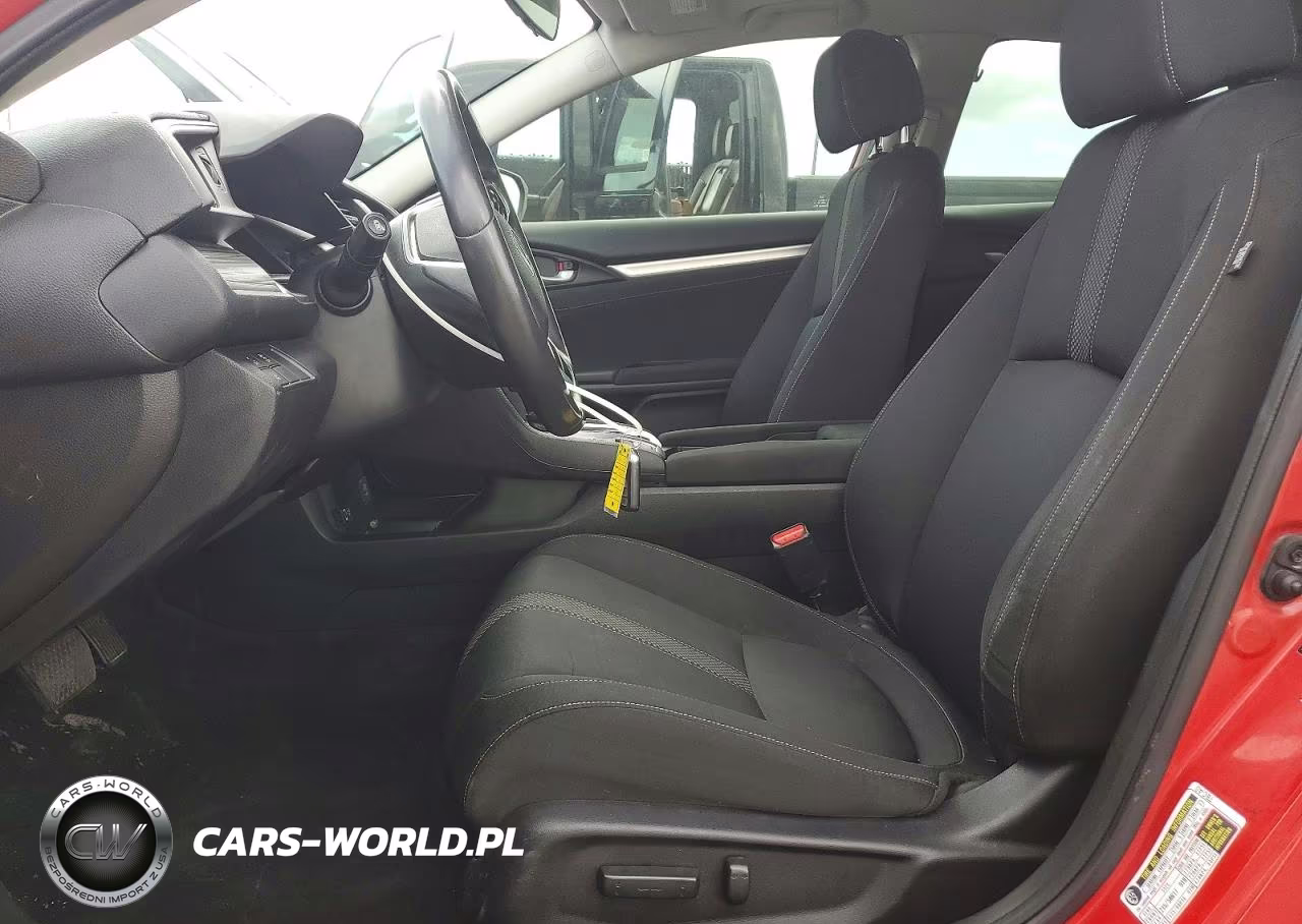 2019 Honda Civic Ex VIN:JHMFC1F39KX001844 - 7