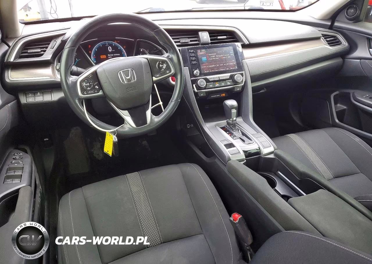 2019 Honda Civic Ex VIN:JHMFC1F39KX001844 - 8