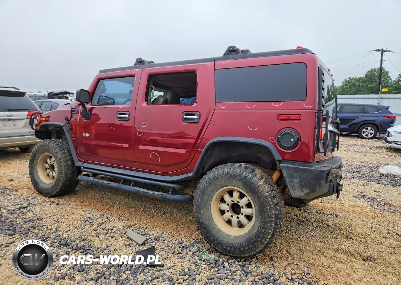 2004 Hummer H2 VIN:5GRGN23U74H105456 - 2
