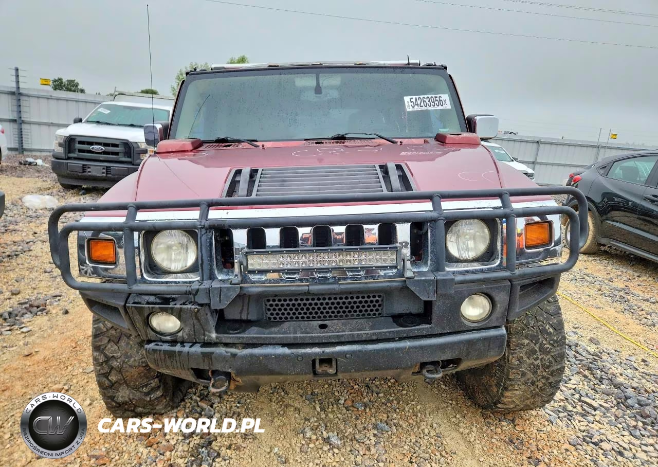 2004 Hummer H2 VIN:5GRGN23U74H105456 - 5