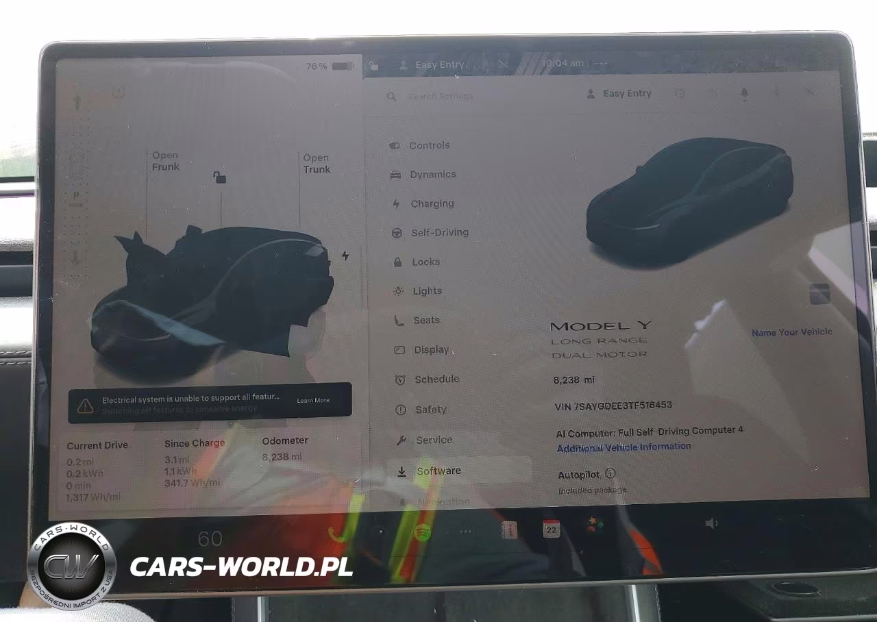 2026 Tesla Model Y VIN:7SAYGDEE3TF516453 - 9