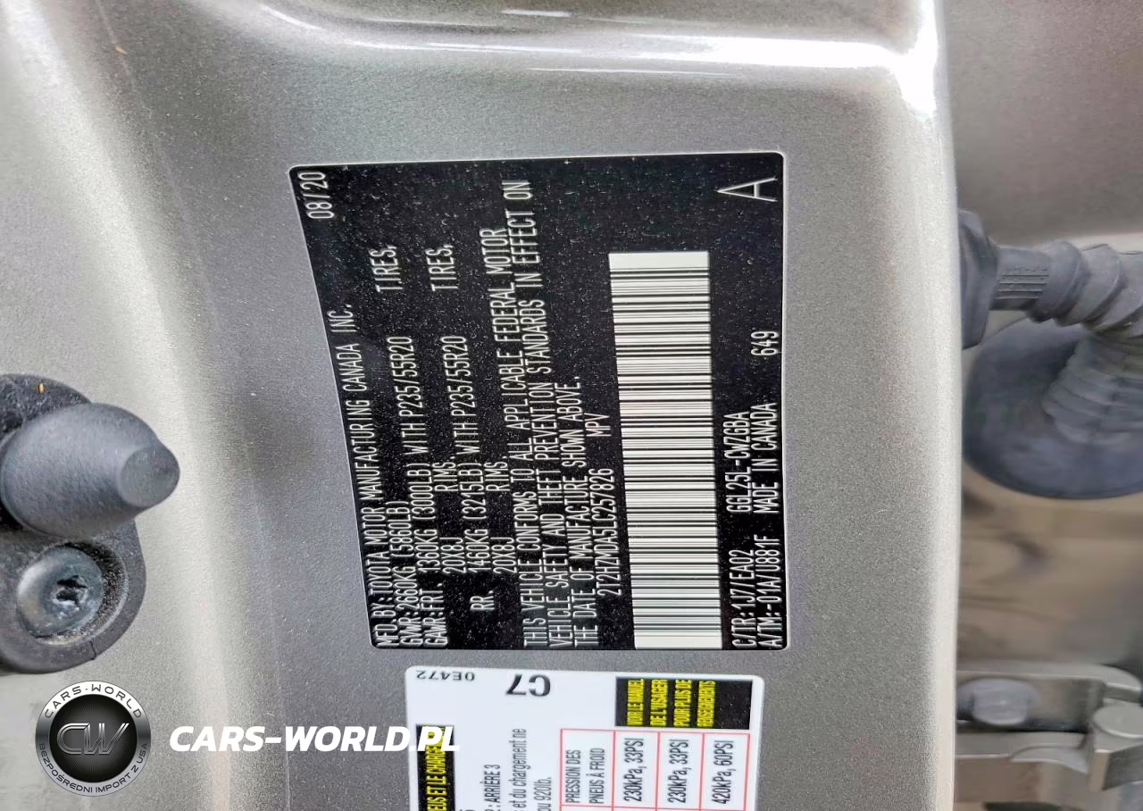2020 Lexus Rx 350 VIN:2T2HZMDA5LC257826 - 13