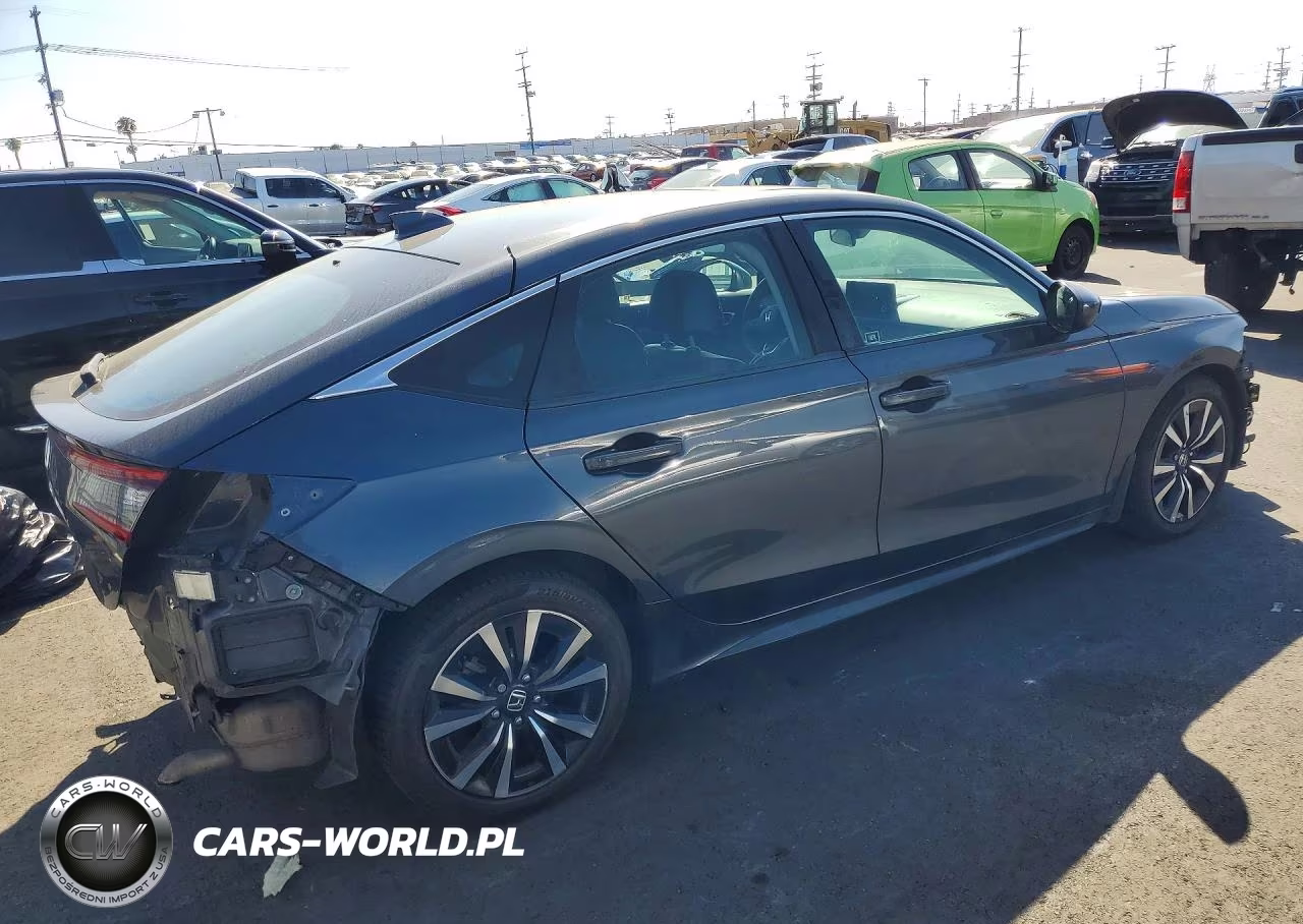 2022 Honda Civic Exl VIN:19XFL1H78NE021329 - 3