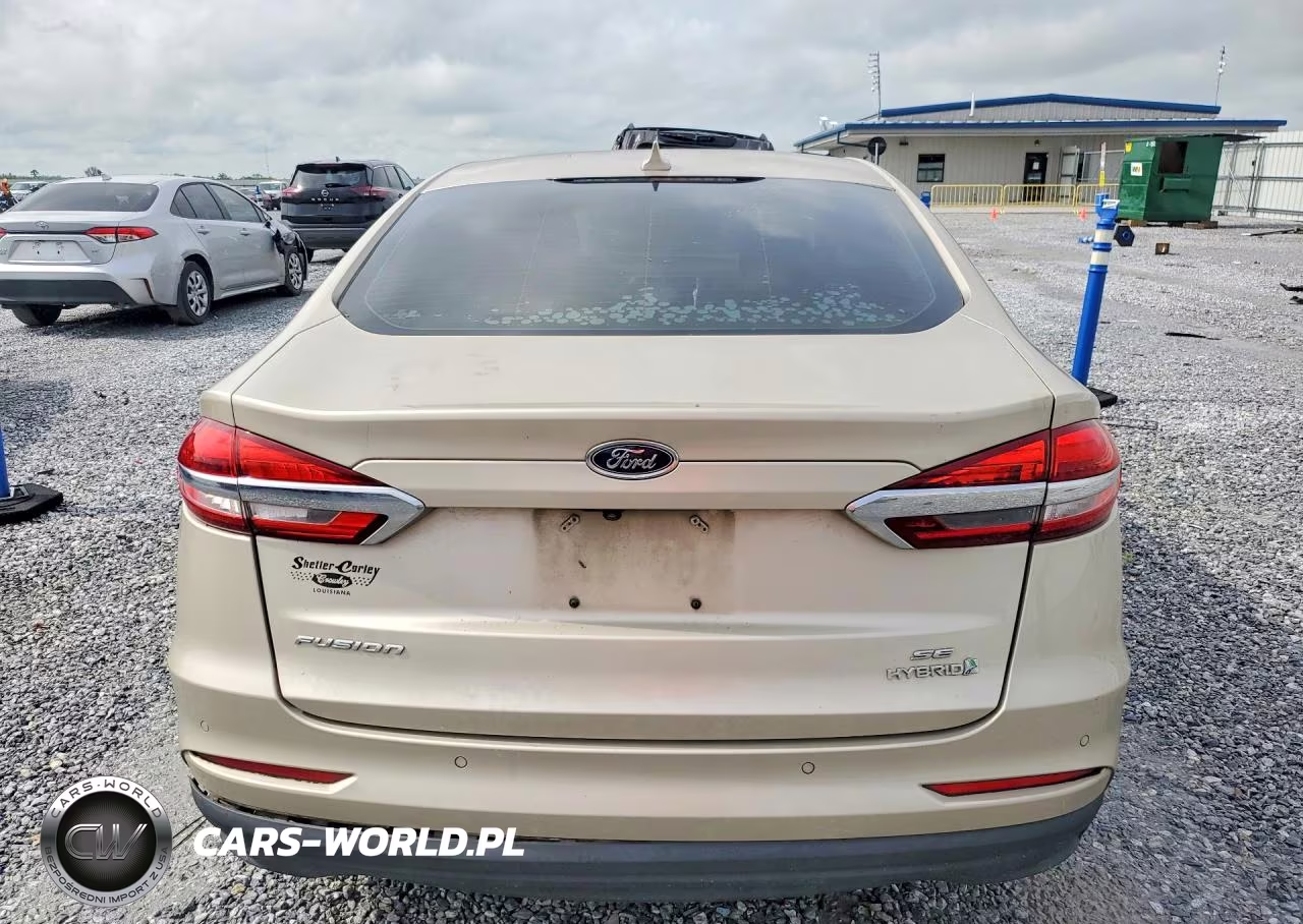 2019 Ford Fusion Se VIN:3FA6P0LU5KR119952 - 6