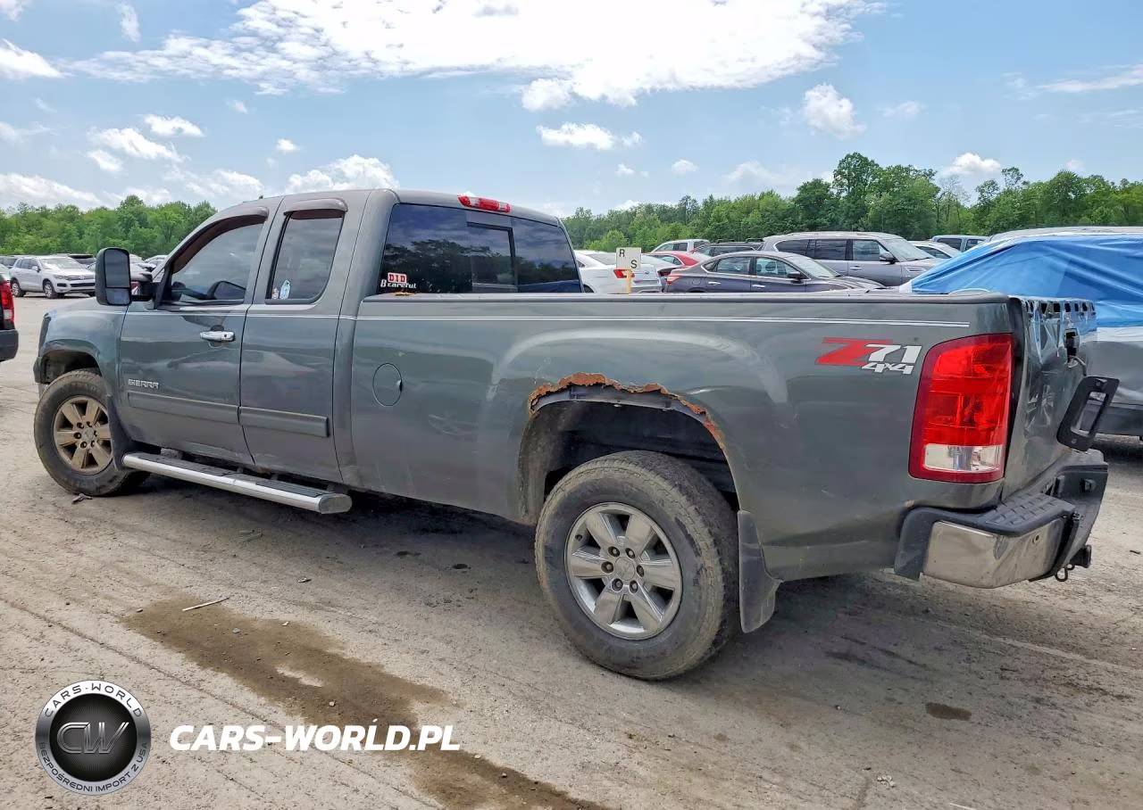 2011 GMC Sierra K1500 Slt VIN:1GTR2WE06BZ278817 - 2